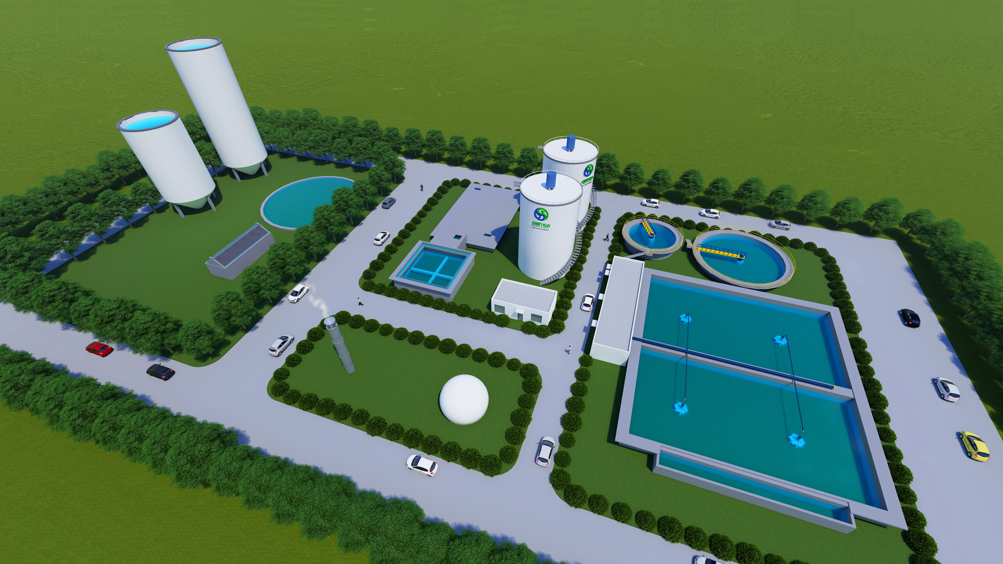 加納尼鑫紙業(yè)2100立方米每噸造紙廢水EPC項目